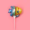 Novo balão de filme de alumínio auto-destrutível de animal inflável automático com suporte de arco Balão de festa de despedida de solteiro brinquedo infantil
