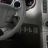 Adecuado para Toyota 07-13 Tantu fibra de carbono volante lado derecho pegatina decorativa accesorios de modificación interior de coche
