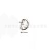 Accesorios para Ropa y Bolsos, Hebilla Semicircular, Hebilla Metálica en Forma de D, Anillo para Correa de Bolso, Hebilla para Bolso en Forma de D, Hebilla D de Acero Inoxidable, Hebilla de Anillo D de Ferretería