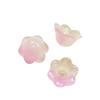 Esmalte Colorido fada orquídea gradiente flor colorida chapéu diy joia artesanal pingente brincos colar material com contas
