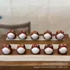 Adornos de Raíz de Astas de Ciervo, Accesorios que Traen Fortuna, Cuentas Versátiles para Pulseras DIY, Colgantes de Cuerda Trenzada, Accesorios Creativos