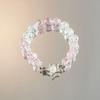 Pulsera de Borla con Cuentas Inspirada en Novela para Mujer, Diseño Nicho, Alto Valor Estético, Personalidad Única, Versátil Pulsera de la Amistad Tendencia