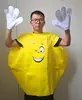 Fantasia de Banana para Adultos Homens e Mulheres Cosplay de Halloween Festa Bar Performance Terno M Feijão Terno de Casal Terno de Banana Madura