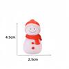 Roupas de Inverno de Natal Casal Enfeites de Boneco de Neve Presente de Dia dos Namorados Chaveiro Pingente Enfeites de Mesa Carro Pequenos Enfeites