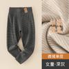 Pantalones Térmicos para Niños Cachemir Seda Otoño e Invierno Forro Polar Engrosado Leggings Niños Niñas Capa Base Uniforme Escolar Pantalones de Algodón Mágico