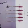 Haohua Cepillo Desechable para Pestañas Cepillo de Colores para Rizar Pestañas Cepillo para Cejas Cepillo para Recortar Cejas Cepillo Espiral Peine para Pestañas Herramienta de Belleza y Maquillaje