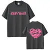 Miko Bebê Miko Mercadoria Camiseta Masculina Feminina Hip Hop Moda Oversized Manga Curta Camiseta Masculina Casual