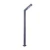 Luz de Jardín Exterior Forma 3.57 Perfil de Aluminio Paisajístico LED Luz Exterior para Comunidad Control de Luz Parque Impermeable Luz Solar para Calle
