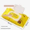 K038B Pato Amarelo Pequeno Especial para Bebê com Tampa Lenço Umedecido para Limpeza das Mãos e Boca do Bebê +10 Exportado para o Sudeste Asiático Vietnã