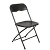 Sillas de Comedor para el Hogar de Venta Caliente Transfronterizas de Fábrica, Sillas para Conciertos y Exposiciones al Aire Libre, Sillas de Plástico Plegables Simples para Reuniones de Oficina y Banquetes