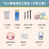 Cerámica Antigua Bálsamo Sólido Perfumero Pot Bálsamo Labial Rubor Duradero Ligero Aromaterapia Hecho a Mano Bolsa de Materiales DIY