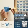 Plantilla de pintura calada con temática de mariposas DIY creativa para calcar graffiti pintura en aerosol Molde de PET para pintar a mano