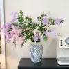 Flores Artificiales con Estambres Realistas, Arreglos Florales de Alta Gama y de Aspecto Natural para Bodas, Escaparates, Salas de Estar y Mesas de Comedor