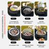 Horno de barbacoa multifunción de celebridades de Internet, estufa de balcón al aire libre, cocina de té, calefacción, estufa de carbón, parrilla de barbacoa portátil, horno de carbón