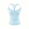 Camisola Sexy de Encaje Patchwork de Hombro Estrecho para Chica Caliente Verano Nuevo Estilo Pantalón Corto Interior de Cintura Alta