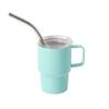 Copo de Shot Sublimável de Aço Inoxidável Amazon 2oz com Alça Mini Copo com Canudo Copo de Shot Dupla Camada a Vácuo
