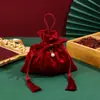 Bolsa de caramelo de terciopelo estilo ins caja de caramelo caja de embalaje bolsa de caramelo caja de regalo de boda bolsa de caramelo boda portátil