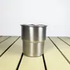 Taza de Cerveza Industrial de Acero Inoxidable 304 Taza de Agua Taza de Jugo Taza para Acampar al Aire Libre Taza Escalonada Portátil y Compacta