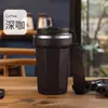 Taza de Café Octagonal Americana de Acero Inoxidable 304 Moderna con Aislamiento al Vacío Taza Portátil para Exteriores Ciclismo Taza Deportiva para Coche