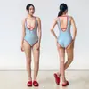 Novo Maiô Peça Única Duas Peças para Mulheres para Cobrir a Barriga e Efeito Emagrecedor, Roupa de Banho para Resort de Praia Fonte Termal [Dropshipping]