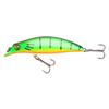 Señuelo Luya Simulación Señuelo Duro Diez Colores Colorido Onda Escalada Señuelo Falso 8.1cm7g Anillos Cuentas Tres Anzuelos Amortiguador Franja Blanca Señuelo a Prueba