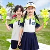 Uniformes de Jardín de Infancia, Nuevos Trajes de Manga Corta de Verano, Uniformes de Escuela Primaria, Uniformes Escolares Estilo Británico, Uniformes de Presentación, Uniformes de Maestro