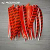 Penas de Flecha de Pena Natural Listradas de 4 polegadas em Formato de Escudo/Gota d'Água Penas de Peru Acessórios para Arco e Flecha DIY Atacado em Estoque