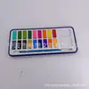 Acuarela Sólida 18 Colores 24 Colores 36 Colores Arte Profesional Principiantes Pintura Gouache Pintado a Mano Herramientas Paquete Combinado Portátil