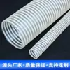 Manguera corrugada flexible de poliuretano TPU, retardante de llama, antiestática, lisa, resistente al desgaste, manguera en espiral para máquina de chorreado, manguera de succión