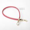 Nuevo mango color caramelo de 8 mm con bolsa de PU con cinturón pequeño para llevar, bolso hecho a mano para mujer, accesorios DIY, artefacto de bolso de cambio