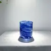 Venta al por mayor de fabricantes Tazas de Vidrio de Puntos Multicolor Personalizadas Estilo Retro Europeo y Americano Tazas de Cóctel Tazas de Vidrio para Jugo en Casa