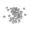 Espaciador de Engranaje de Aleación de Plata de Xizang Llavero Colgante para Coche DIY Cuenta Pulsera Bodhi Agujero Grande Pulsera King Kong Junta
