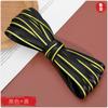 Tiras para dobladillo de cheongsam, Tela de satén, Tiras de ribete con bloques de color, Cintas para dobladillo de 8,5 mm, Tiras para borde estilo dinastía Han sin planchado, Accesorios