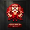 Decoración Alegría de Moverse Carácter Fu Decoración para Casa Nueva Adornos Colgantes Suministros para Ceremonia de Mudanza Colgante para Puerta de Entrada