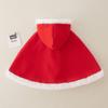 Hanfu para niños Otoño e Invierno Capa de Bebé para Niñas con Forro Polar Grueso Costsize Bebé Cálido Cortavientos Capa
