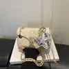 Design de Nicho, Bolsa Estilosa e Fashion, Bolsa Quadrada Pequena com Corrente Casual, Bolsa Transversal de Ombro Feminina Tendência 2026