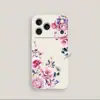 Aliexpress Venta Caliente Transfronteriza Funda Retro Acuarela Floral para Teléfono al por Mayor Iphone17/18Promax Funda Anticaídas