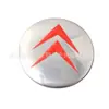 Adequado para Rótulos de Calota de Roda Citroen, Adesivos de Calota de Roda Modificados, Rótulos Centrais de Calota de Roda Adesivos de Alumínio 56,5 mm