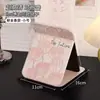 Espejo Pequeño Plegable para Dormitorio, Espejo de Tocador Especial para Estudiantes Universitarios, Espejo de Escritorio Portátil para Maquillaje para Hombres y Mujeres