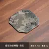 Posavasos de brocado de estilo chino para taza de té, tapete de té de algodón y lino, aislante para mesa de té, juego de té de kung fu, accesorios para ceremonia del té