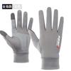 Guantes de Protección Solar de Verano para Hombres, Conducción al Aire Libre, Ciclismo y Pesca, Antideslizantes, Transpirables, de Seda de Hielo para Llevar, Guantes de Mensajero