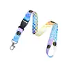 Lanyard de fábrica al por mayor lanyard de poliéster lanyard para certificado lanyard para teléfono móvil lanyard de transferencia térmica cinta