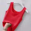 40,00 kg-100,00 kg regata de fio para mulheres plus size slim fit peça externa blusa fina para usar por baixo vendas diretas da fábrica
