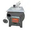 Novo Fogão Aquecedor de Forno para Uso Doméstico, Adequado para Áreas Rurais, Dupla Finalidade para Madeira e Carvão, Espessado para Uso Interno e Externo em Pátio