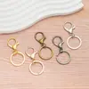 Set de Tres Piezas de Dijes para Bolsa con Broche de Langosta de Aleación de Zinc 308 Chapado, Llavero de Figura de Ocho y Pequeño Colgante del Festival Qixi