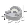 Sofá para Niños Dormitorio Bebé Niño Pequeño Sillón Individual de Lectura Lindo Sofá Perezoso Simple Sofá de Compresión