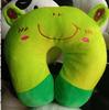 Almohada Creativa en Forma de U de Algodón PP con Dibujos Animados, Almohada para el Cuello con Expresión Linda, Almohada en Forma de U para la Hora del Almuerzo, Almohada de Viaje para el Cuello