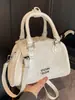Bolso de mano de nicho de moda estilo coreano Shuai Mi Jia para mujer, nuevo bolso cruzado casual retro de verano de un solo hombro