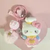 Colgante de Dibujos Animados Chef Kt Mengli Llavero Lindo Muñeco Adorno Cadena Creativa para Teléfono Bolso Colgante de Regalo