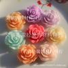 Fornecer 24mm resina rosa creme decorações de beleza para celular brincos acessórios DIY 20/pacote